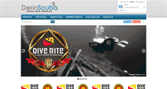 Desktop Screenshot of derinscuba.com